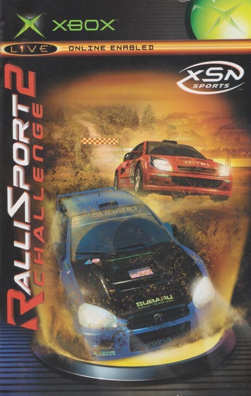 Boite et notice xbox Rallisport 2 challenge 3 Beauchamp (95)