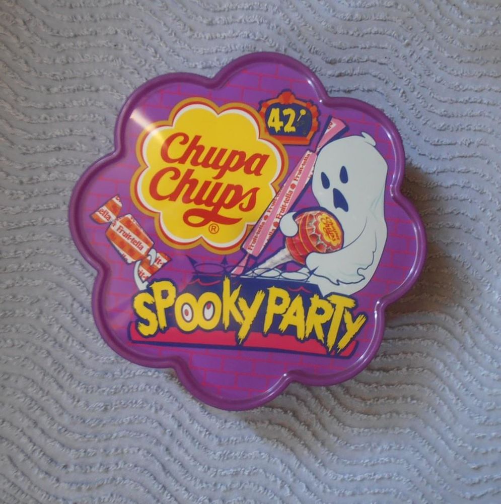 Bo�te publicitaire / de collection Chupa Chups violette NEUF 3 Aubin (12)