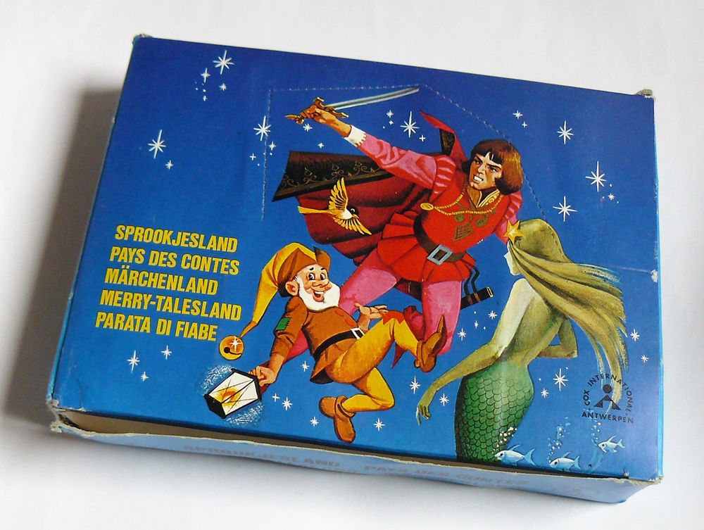 Boite de vignettes Pays des contes - COX - 1975 59 Argenteuil (95)
