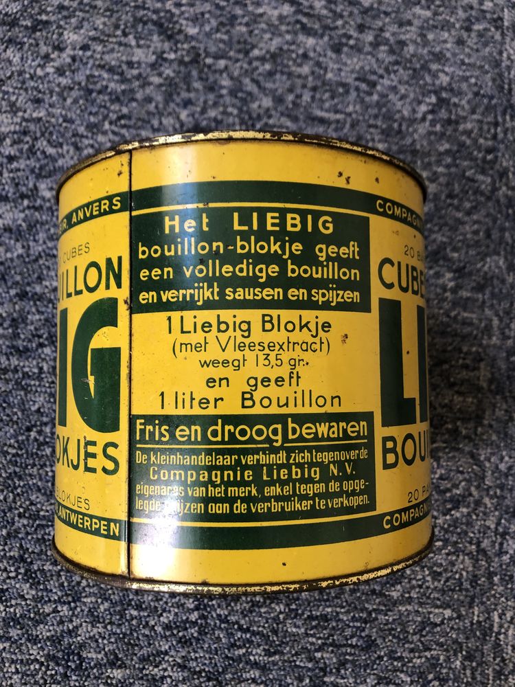 Boite vintage en m�tal Liebig 35 Poitiers (86)