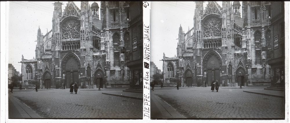 Boite 10 Vues Positifs St�r�os Dieppe, Ch�teau, Bateaux 1925 35 Loches (37)