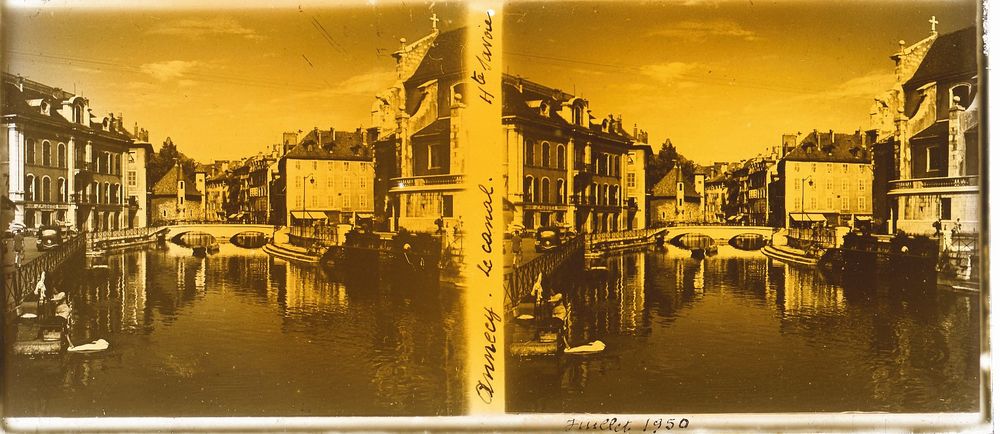 Boite 14 Vues Positifs St�r�os Annecy, Haute-Savoie 35 Loches (37)