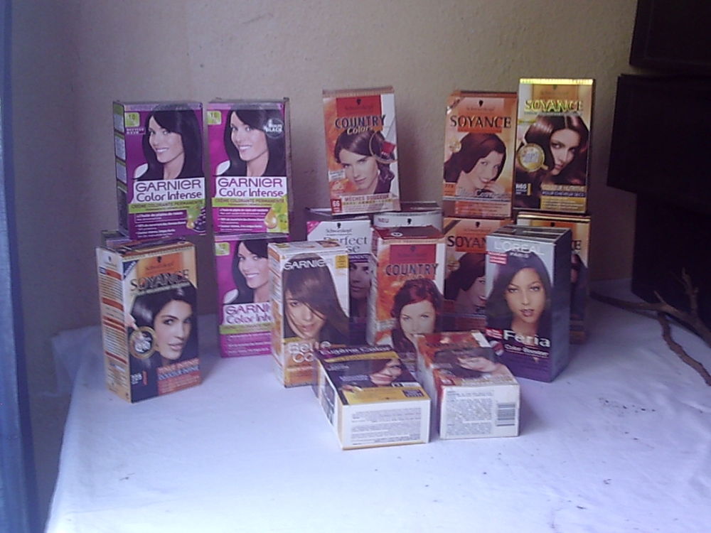 Boites de Coloration Cheveux-neuves, NON entam�es 2 Bouxwiller (67)