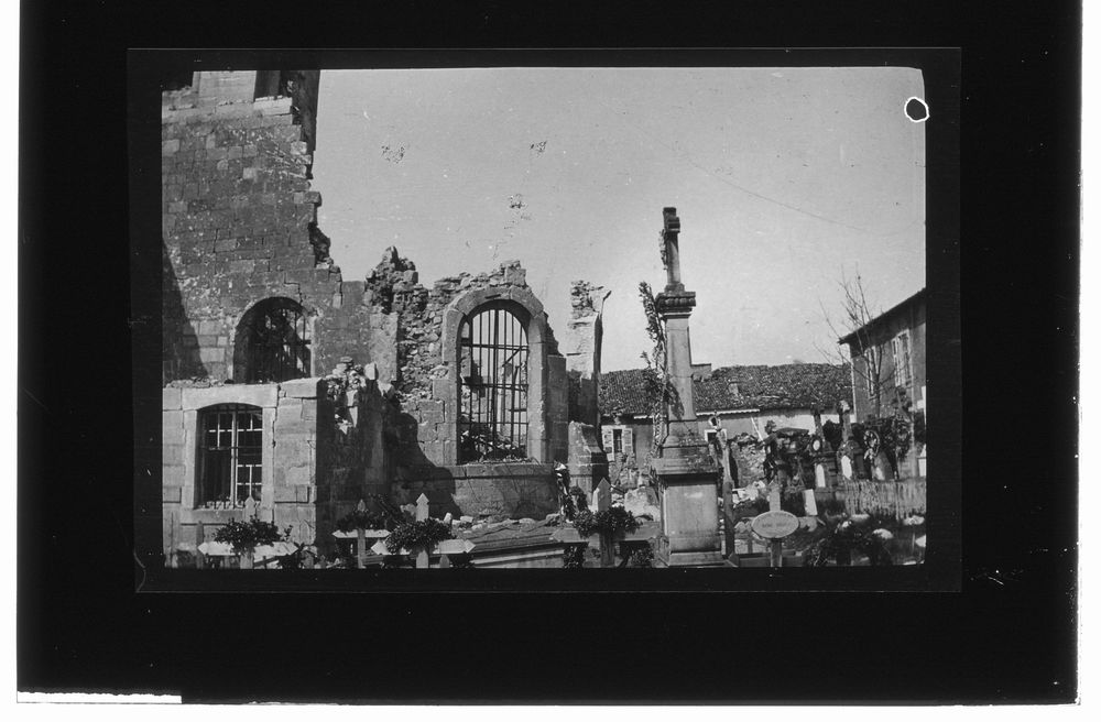 3 Boites Photographies Plaques de Verre Guerre 14-18 Meuse 1 Loches (37)