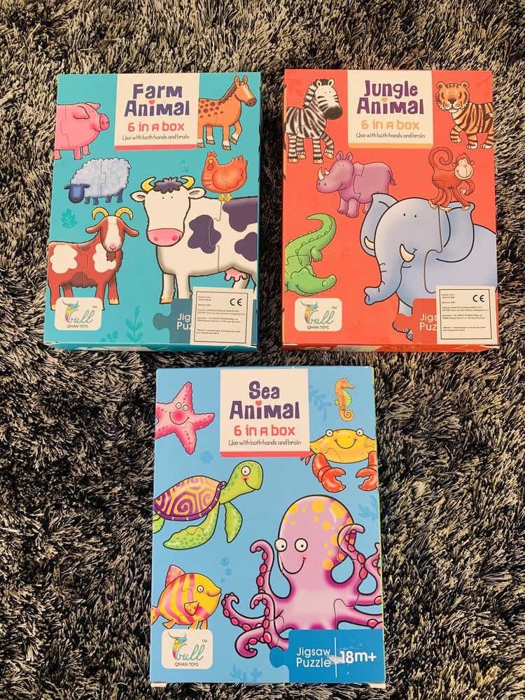 3 boites de 6 puzzles
Neuf jamais ouvert 13 Pontivy (56)