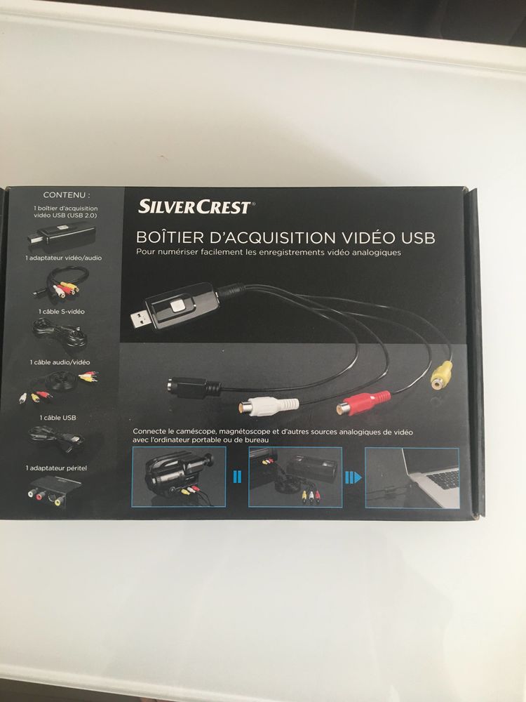 Boîtier d'acquisition vidéo USB neuf dans emballage 50 Le Pecq (78)