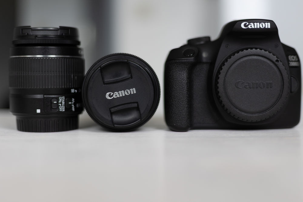 Boitier CANON 2000D avec 2 objectifs et accessoirs 400 Lyon 9 (69)