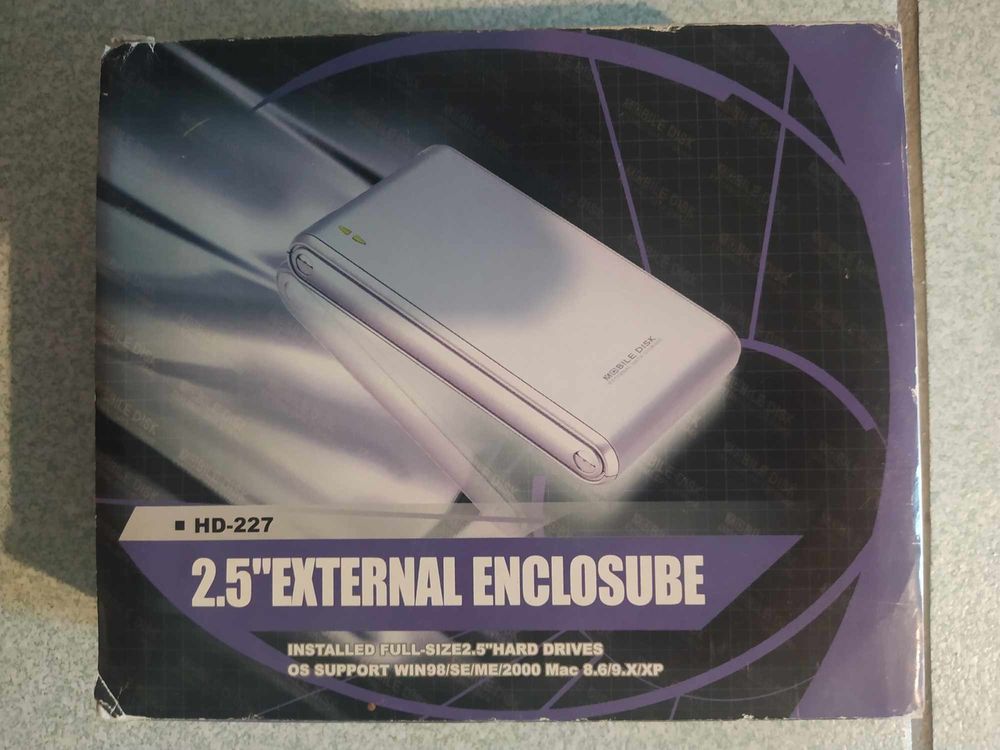 Bo�tier externe pour disque dur IDE 2,5 pouces
10 Oriol-en-Royans (26)