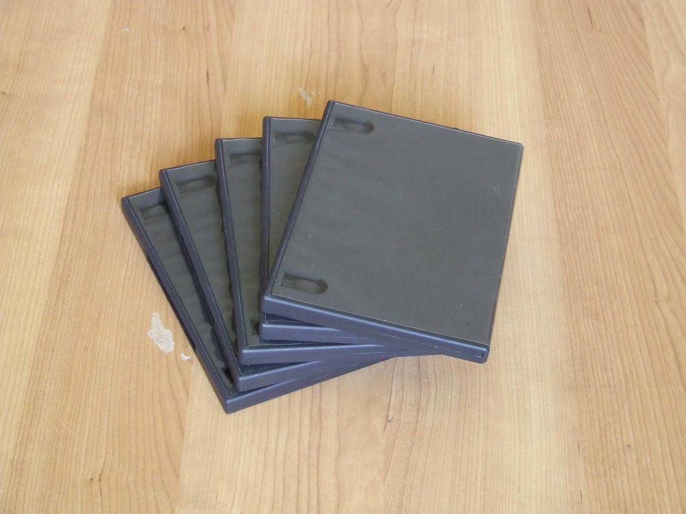 5 bo�tiers de CD, DVD, Blu Ray pour 1�Disque, TBE 3 Bagnolet (93)