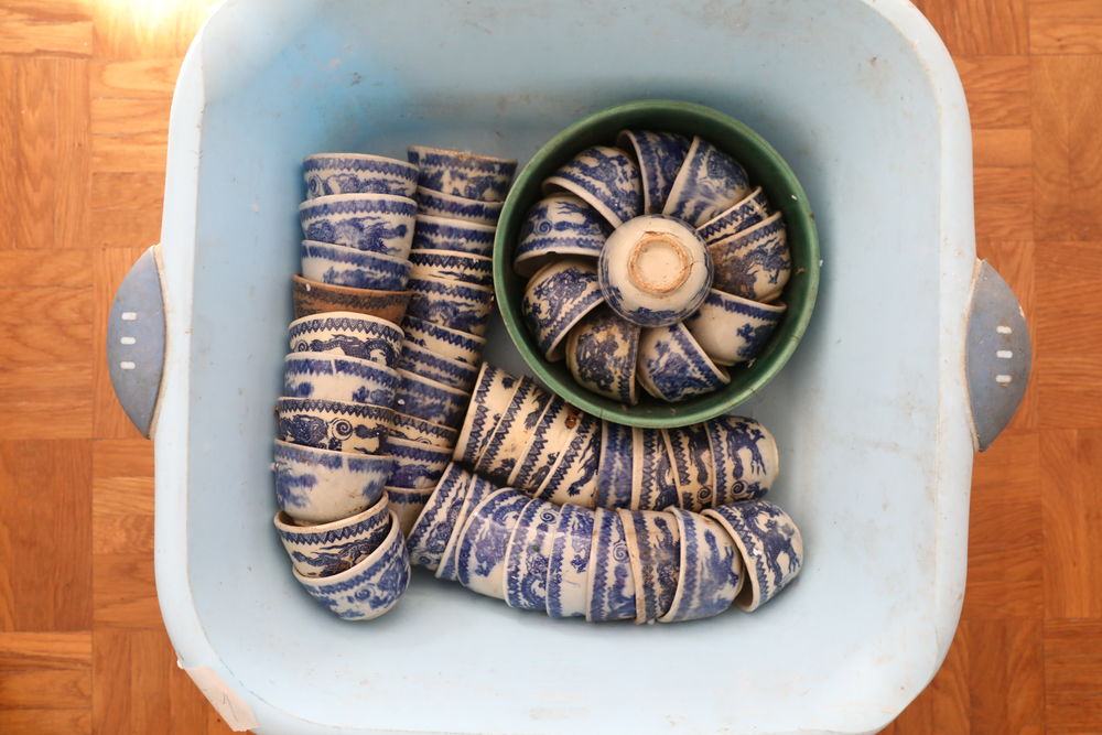 LOT DE 49 BOLS CHINOIS AVEC DRAGONS 200 Saint-�tienne (42)