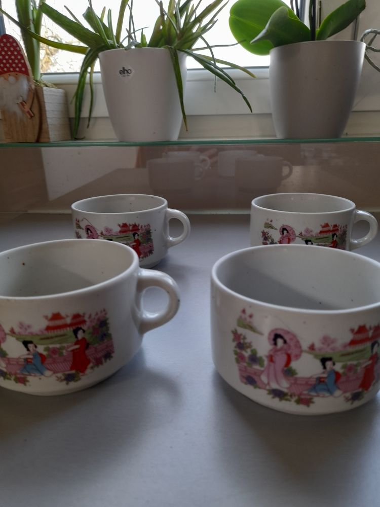 4 bols d�cor asiatique 6 Socx (59)