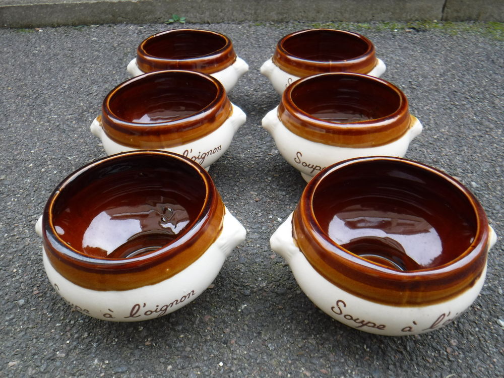 Lot de 6 bols � soupe 15 Villeneuve-le-Roi (94)