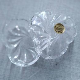 Bonbonni�re en cristal  d'Arques 10 Chassiers (07)