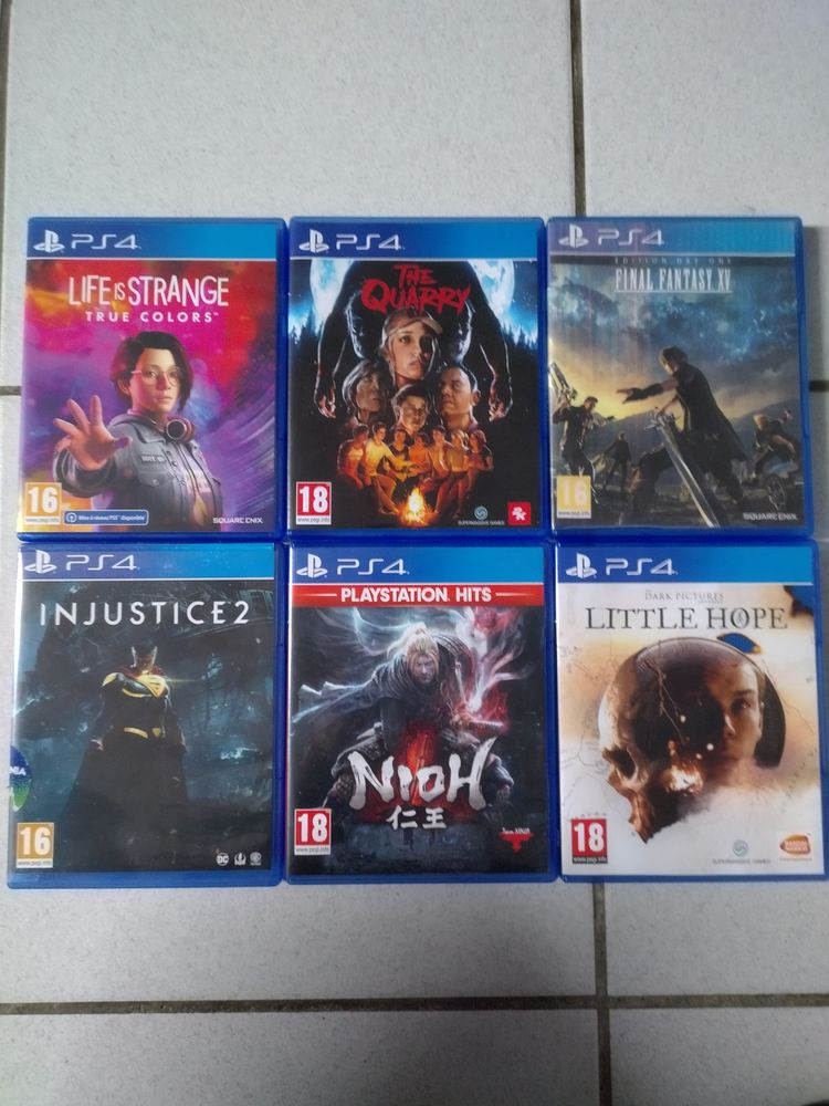 bonjour. d un lot jeux vid�o vid�o,ps4 ou � l unit�. 55 Castelnau-de-M�doc (33)