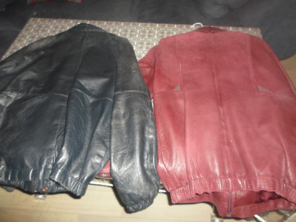 bonjours 2 deux blouson v�ritable cuire 50 Belfort (90)