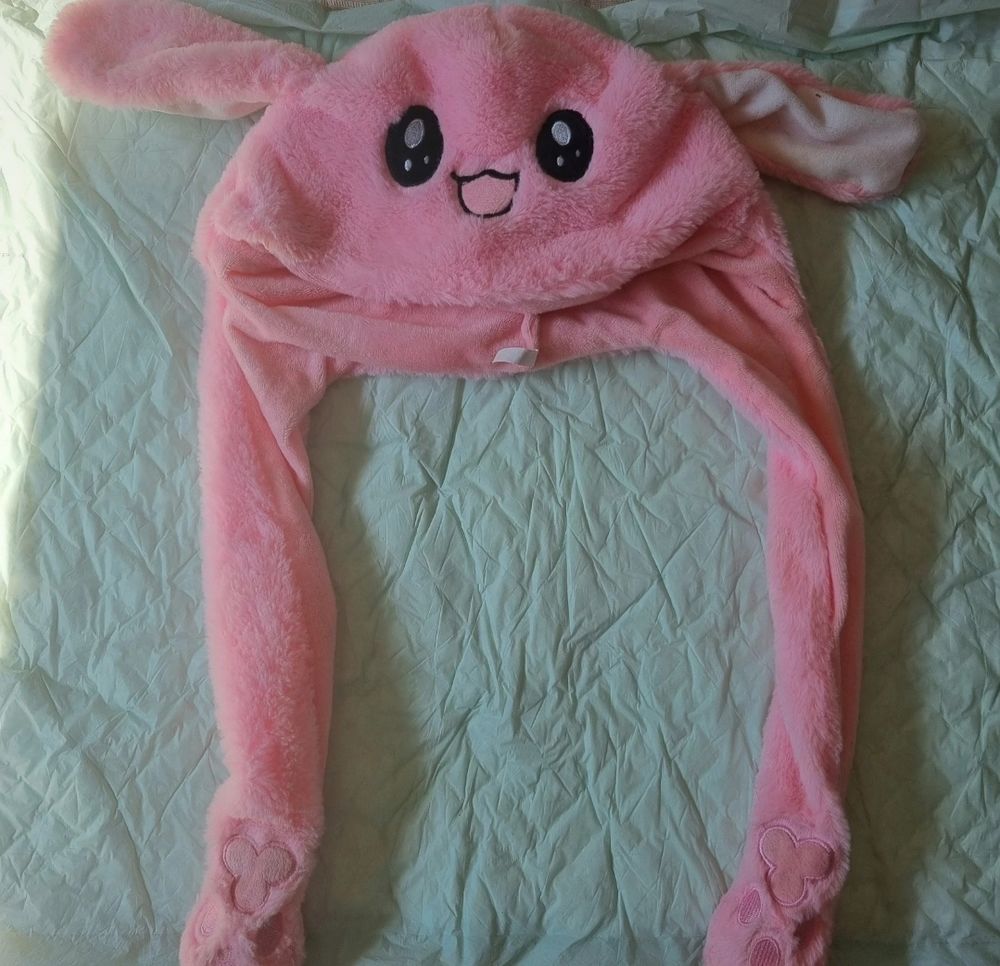 Bonnet kawai lapin rose 8 Vervins (02)