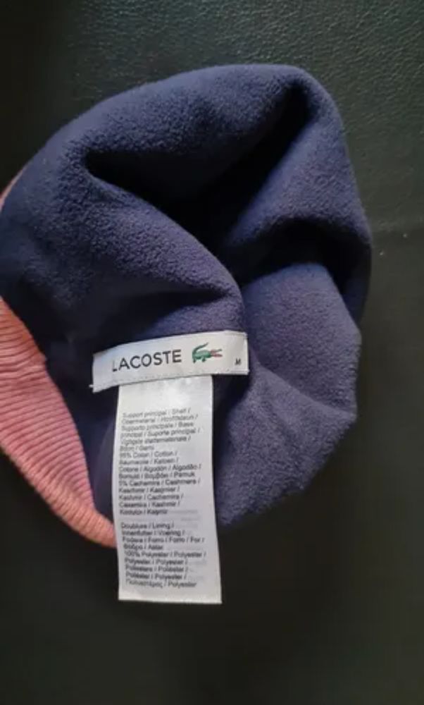 Bonnet discount lacoste enfant