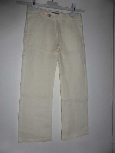 BONPOINT pantalon en lin blanc 6 ans 20 Rueil-Malmaison (92)