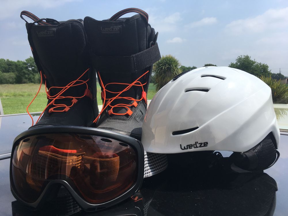 Boots snowboard et casque 175 Bascons (40)