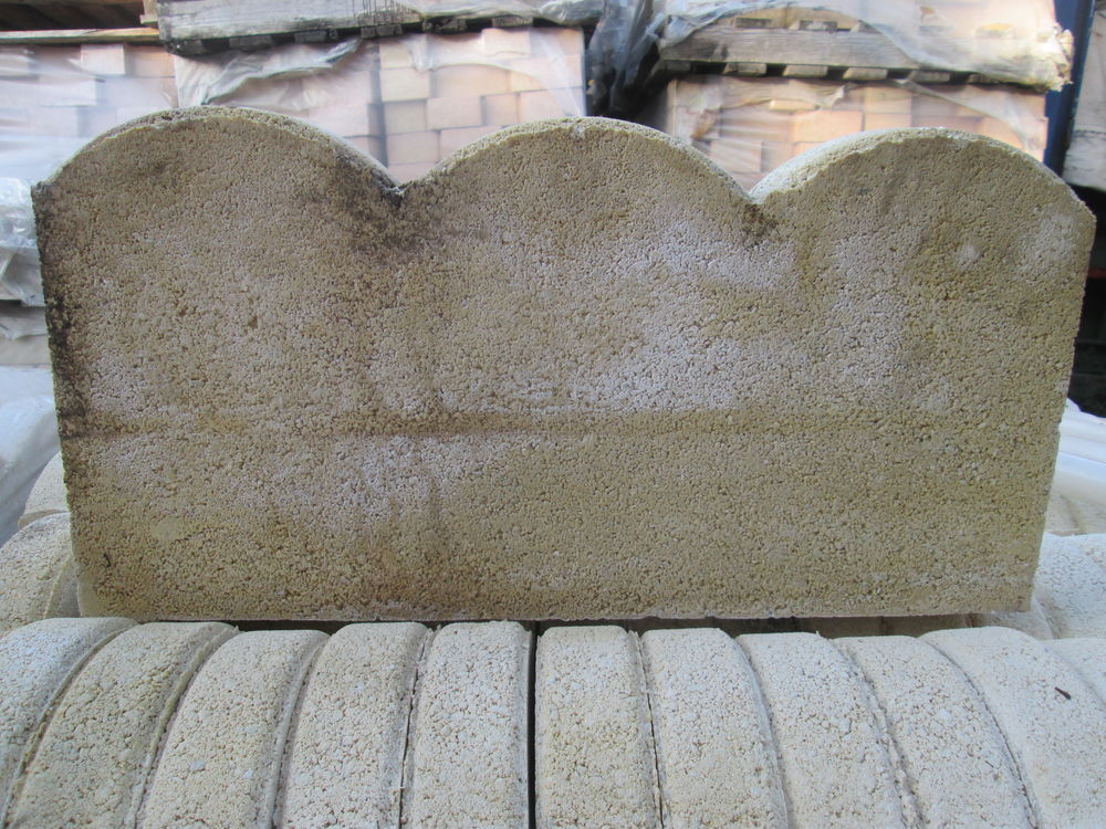 Bordure de jardin DIFF�RENTS CHOIX- imitation muret, Ondine, palissade, bloc 2.95 Saint-Porquier (82)