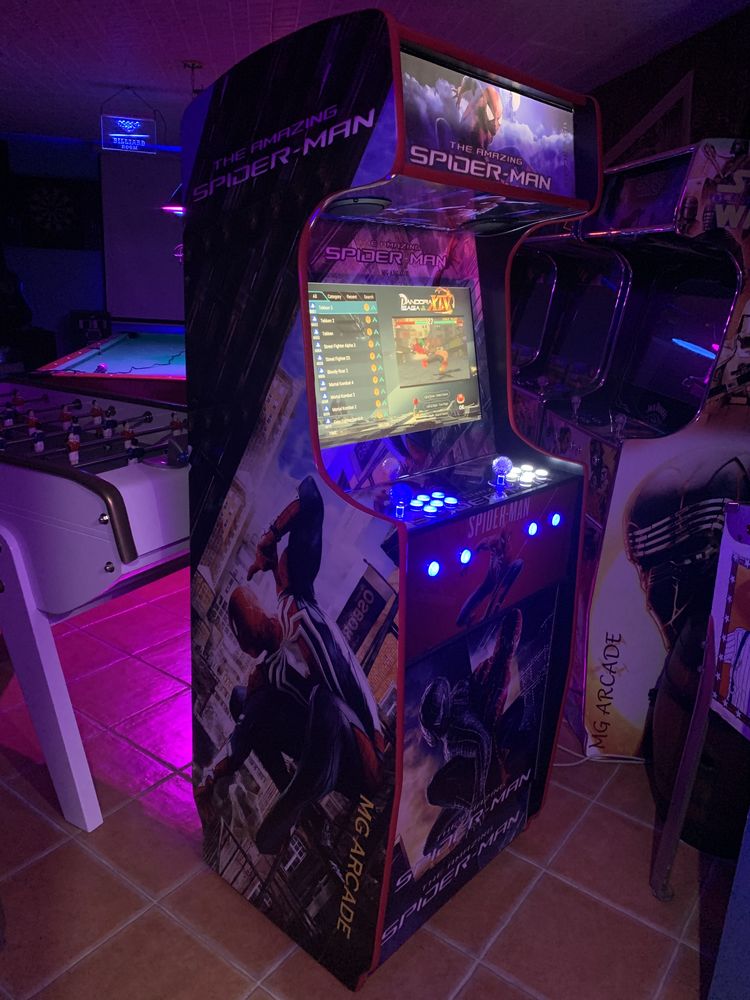 Borne Arcade 10000 jeux WIFI 1200 La Grandville (08)