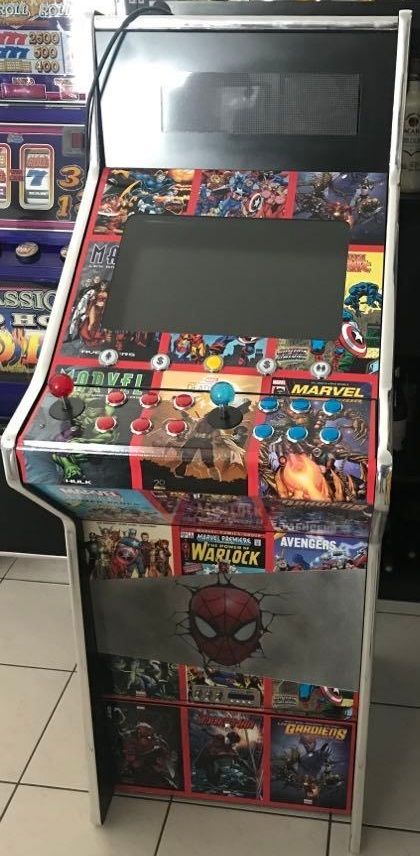 Borne Arcade r�tro gaming Marvel Avengers 1560 Blagnac (31)