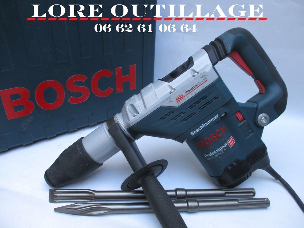 BOSCH GBH 5-40 DCE
Perforateur - Burineur 400 Cagnes-sur-Mer (06)