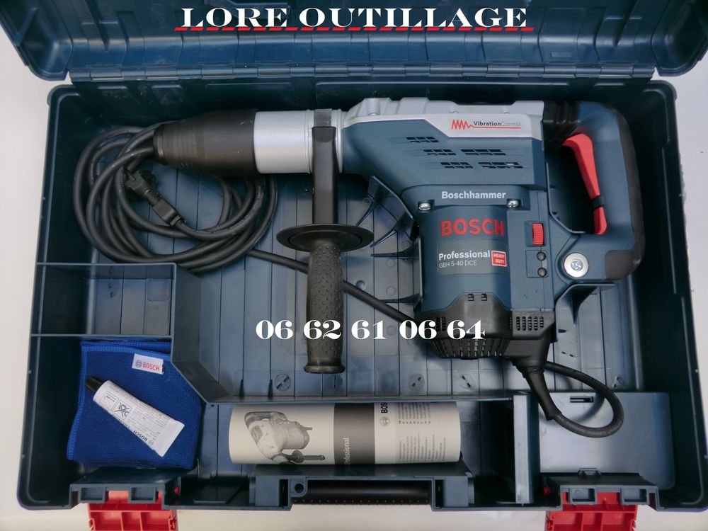 BOSCH GBH 5-40 DCE - Perforateur - Burineur 390 Cagnes-sur-Mer (06)