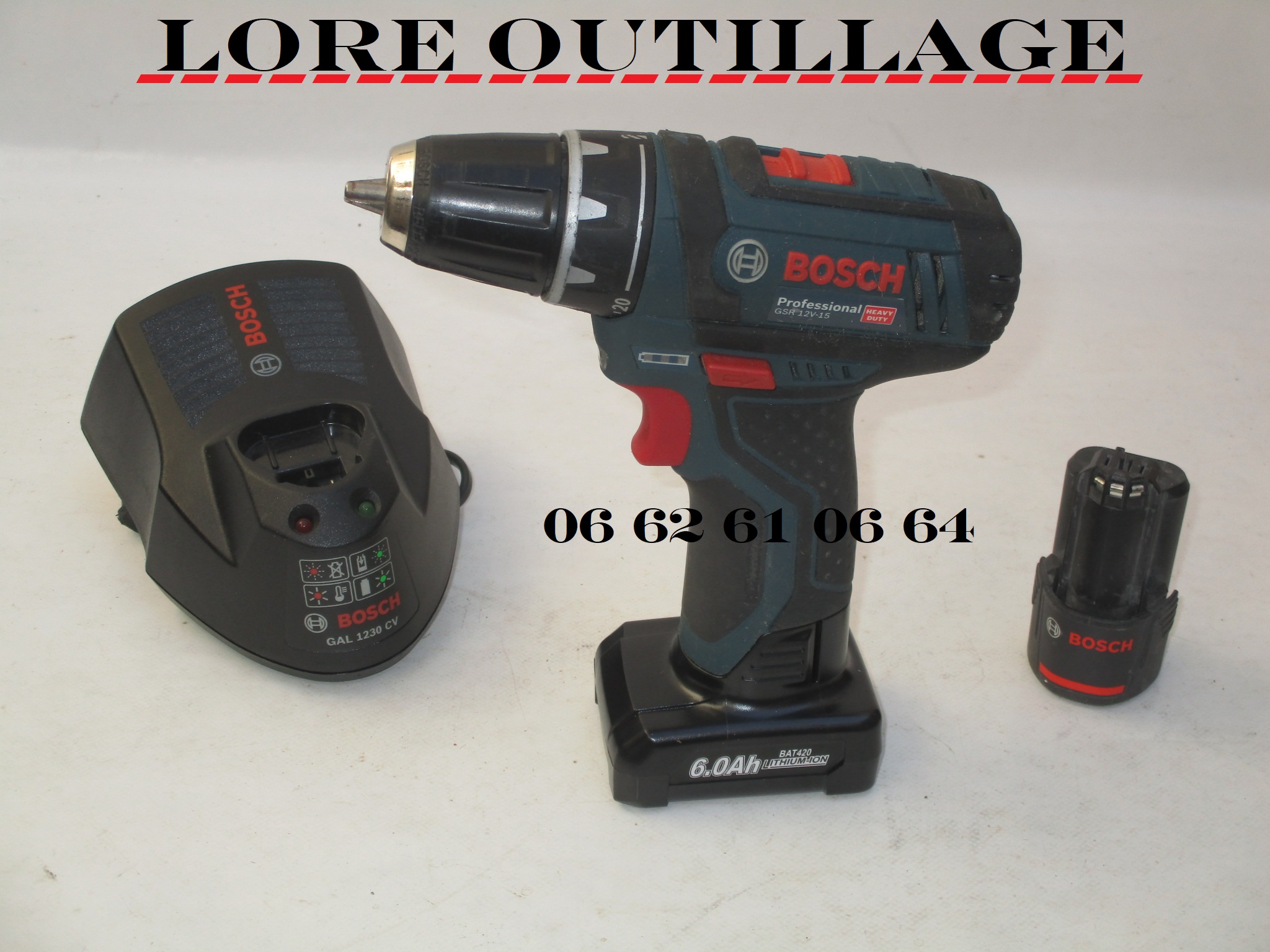 BOSCH GSR 12v-15 - visseuse / perceuse 100 Cagnes-sur-Mer (06)