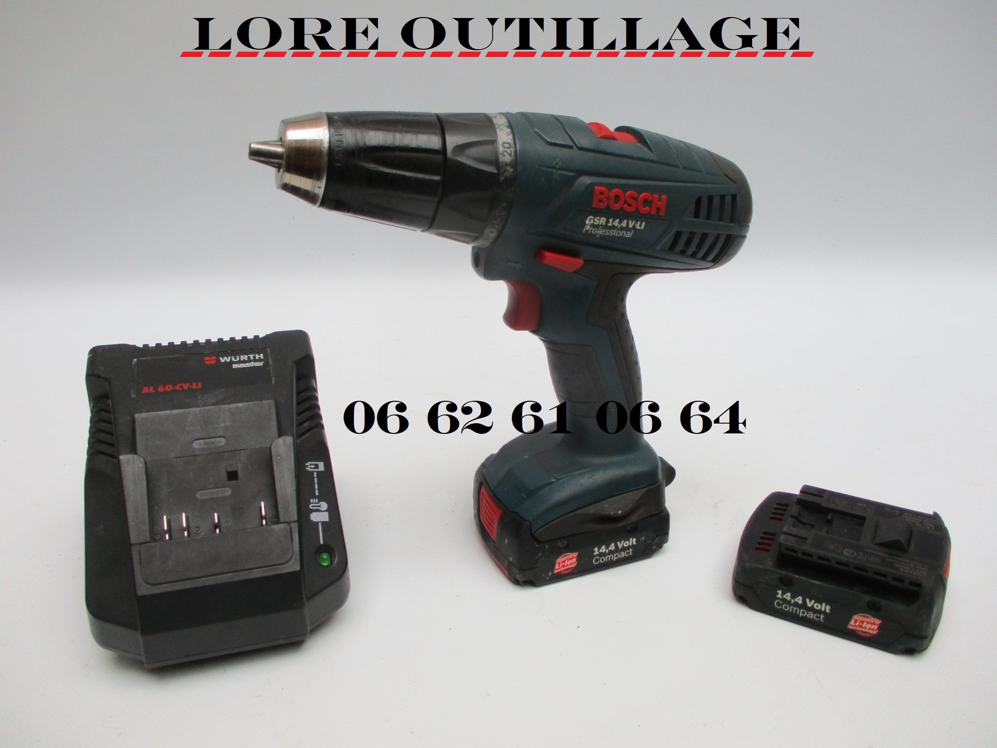 BOSCH GSR 14,4 V li - Visseuse / Perceuse 140 Cagnes-sur-Mer (06)