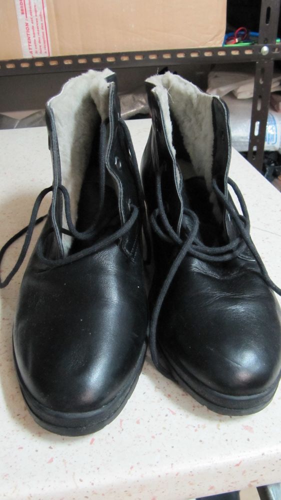 BOTILLON  cuir fourr� 'agneau v�ritable'' P41 55 Th�nes (74)