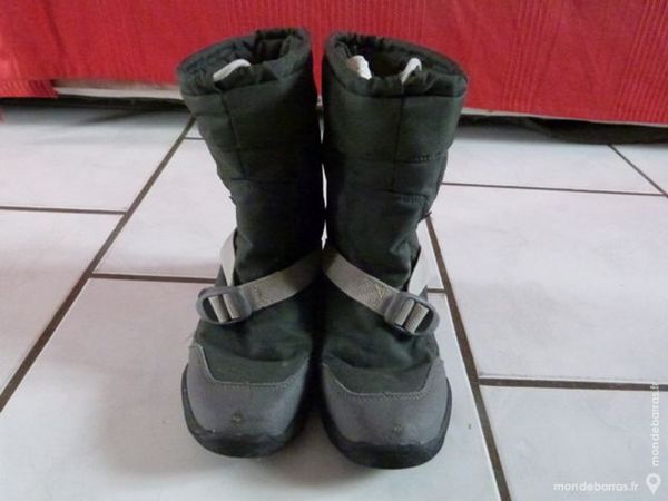 Botte Randonn\u0026eacute;e gris Quechua Arpenaz 500 taille 33 Chaussures