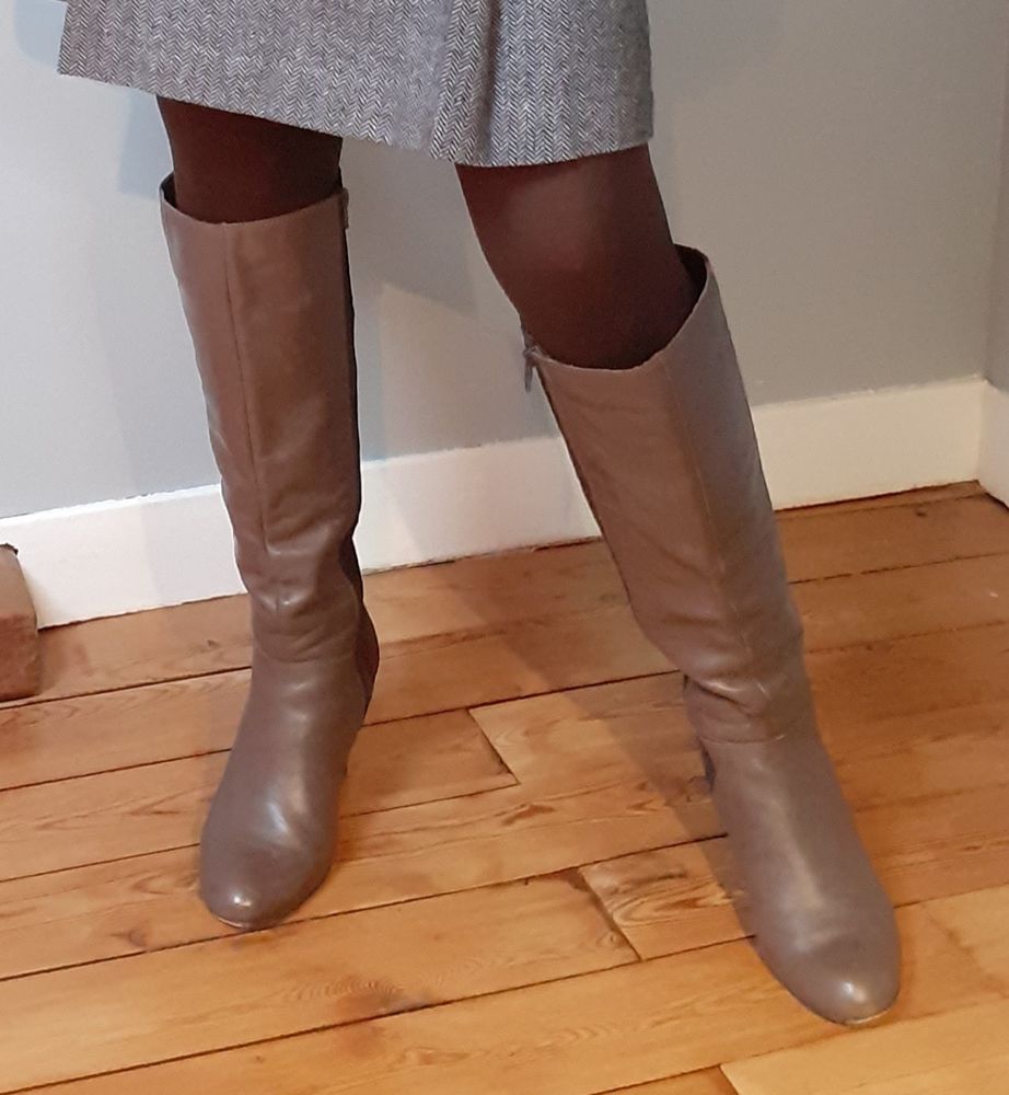 Bottes ANDRE 38 marron glac� 12 Saint-Leu-la-For�t (95)