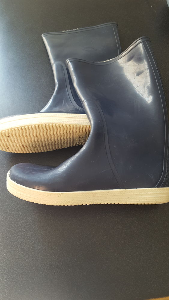 Bottes bleu marine  t 34 4 S�te (34)