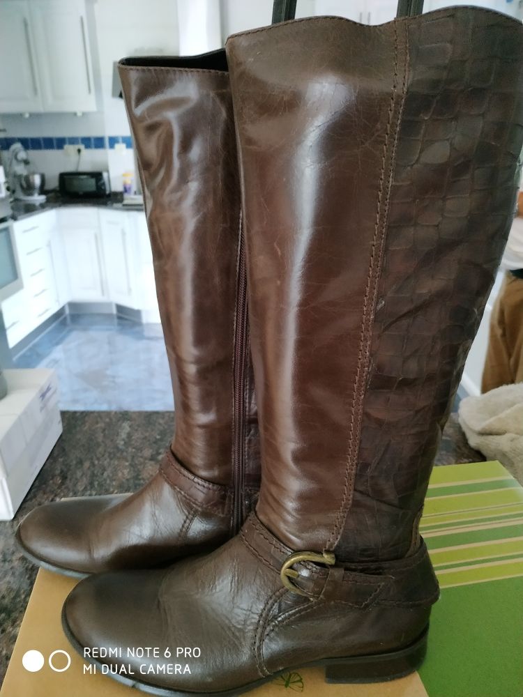 Bottes cavali�res cuir 12 M�rignies (59)