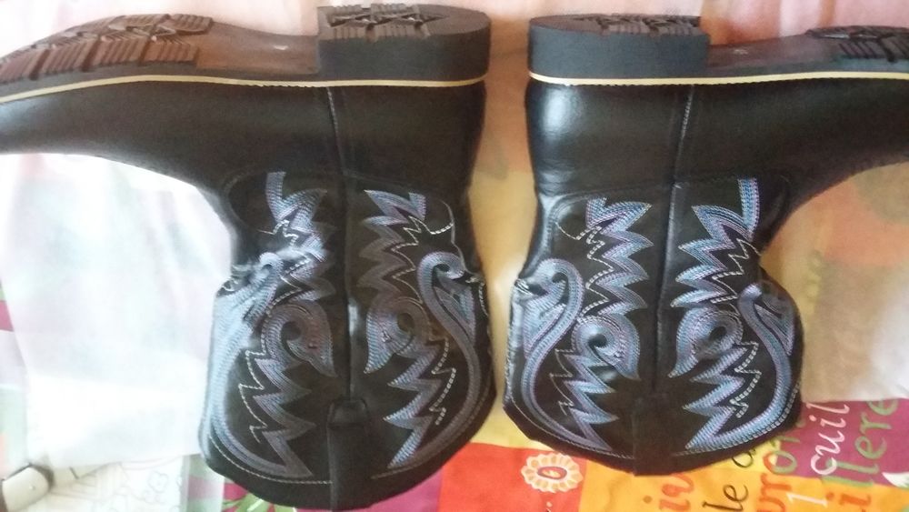 bottes de cowboy vintage neuves 58 Foissac (12)