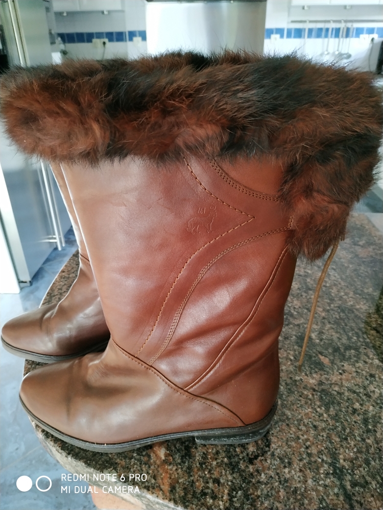 Bottes cuir fourr�es 12 M�rignies (59)