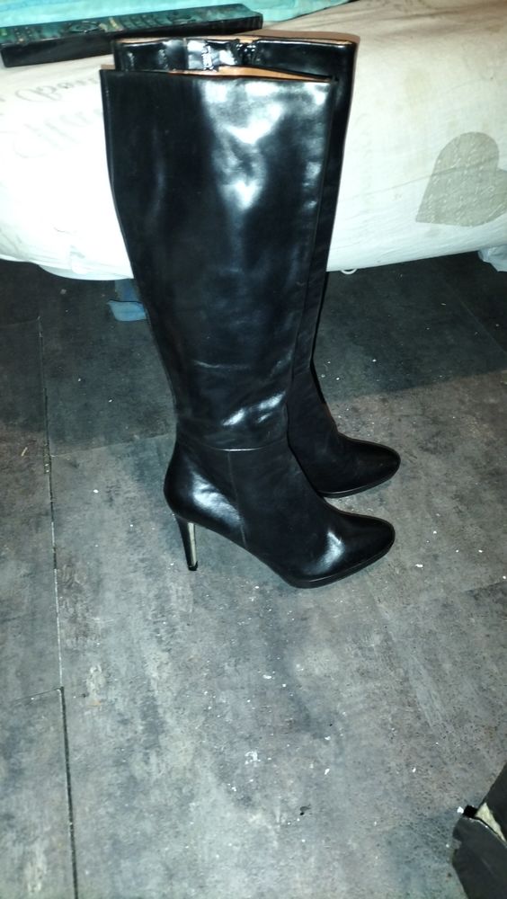 Bottes cuir v�ritable buffalo pointure 36 tr�s bon �tat 38 Cachan (94)