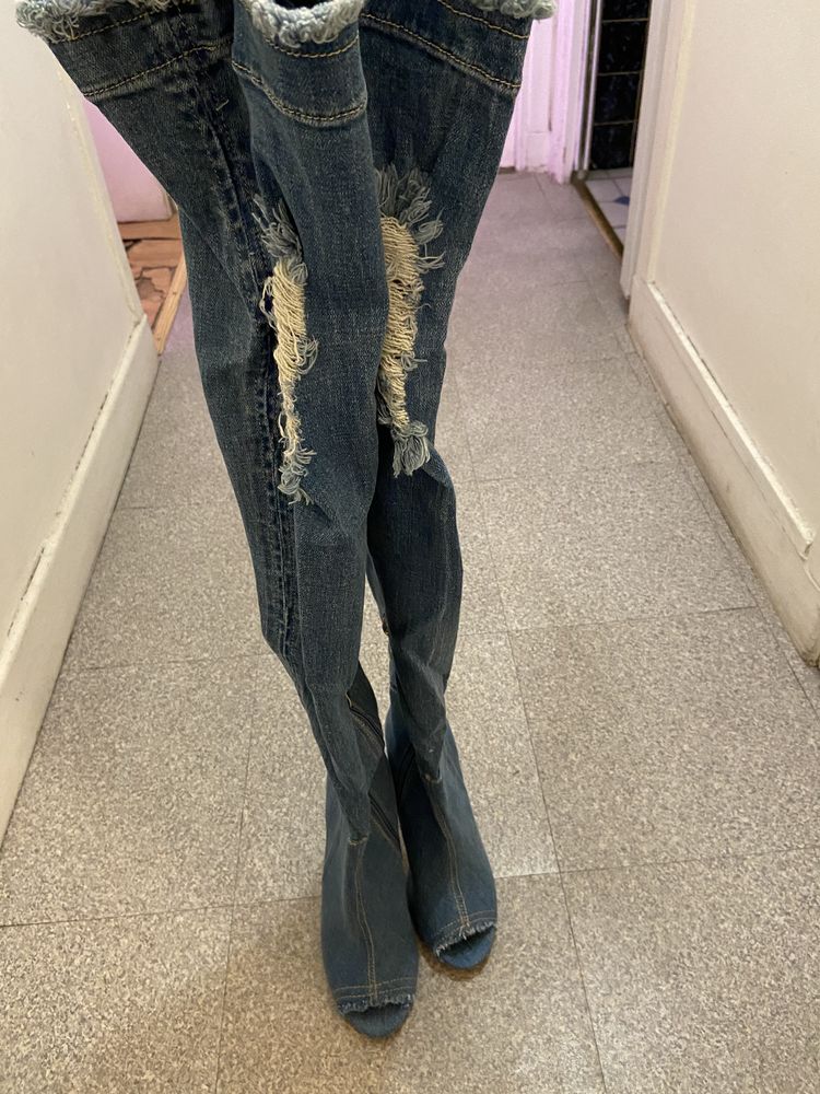 Bottes cuissardes neuves pointure 37 15 Paris 13 (75)