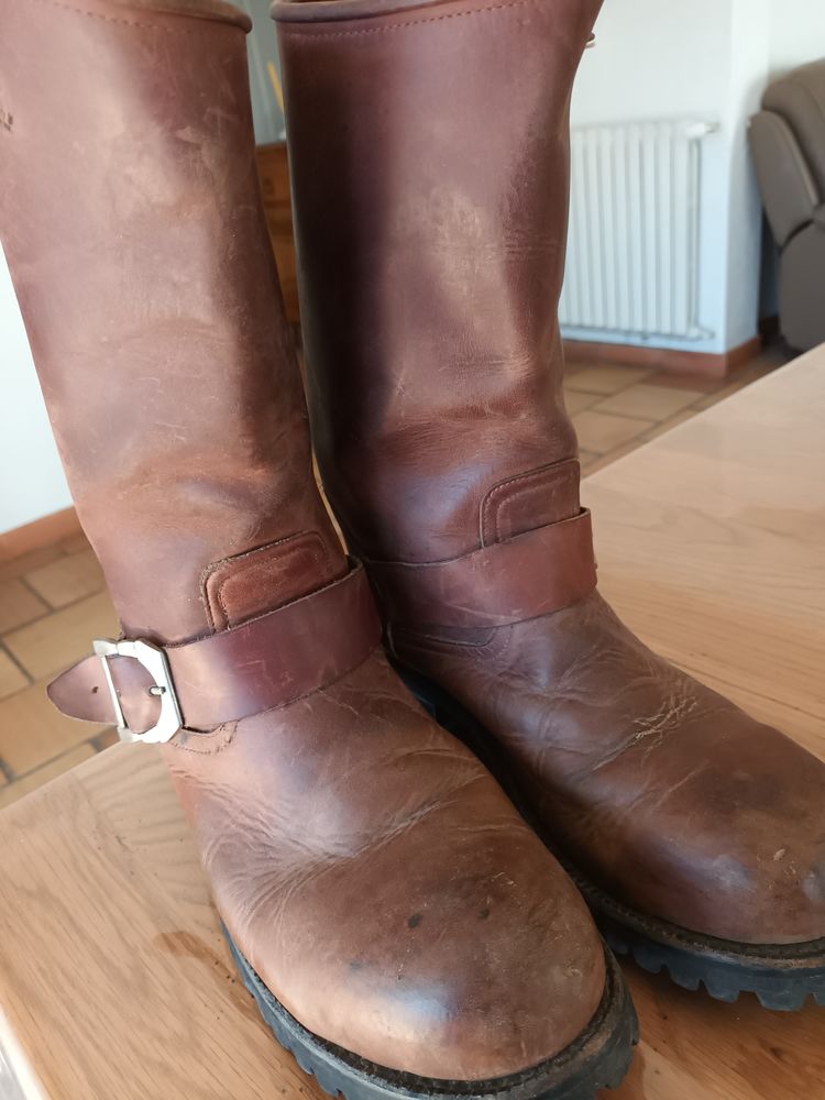 Bottes �quitation ou autre en cuir 40 Marignane (13)