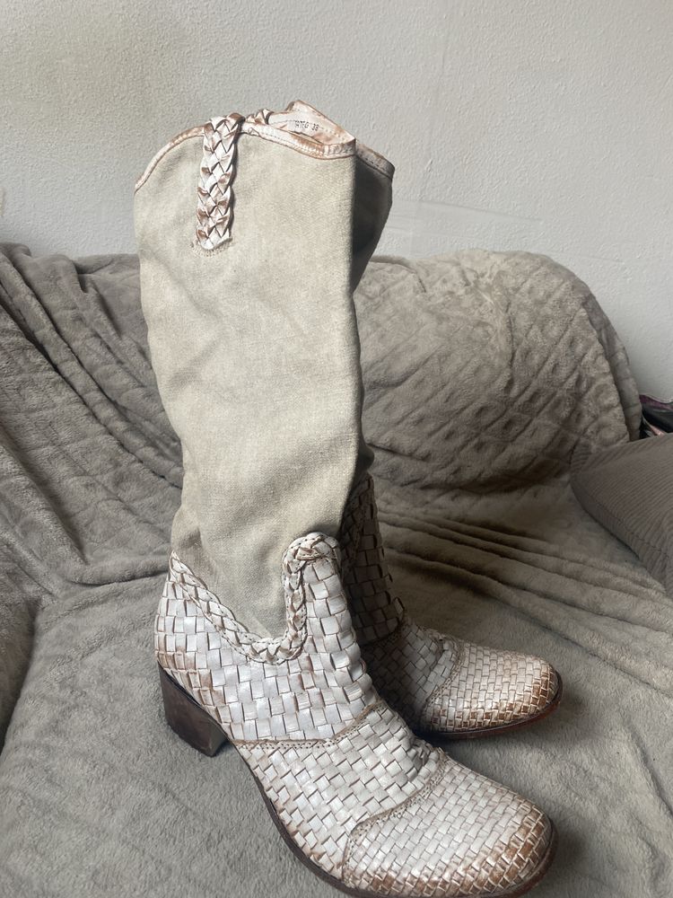 Bottes, femme, style santiags 45 Eysines (33)