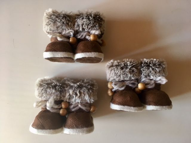 LOT DE 3 BOTTES FOURREES CHOCOLAT 12 Saint-Laurent-du-Var (06)