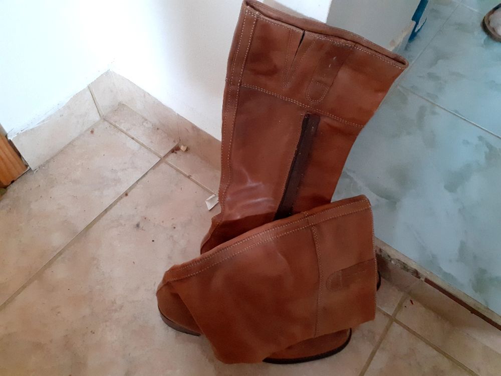 bottes marron 40 Challex (01)