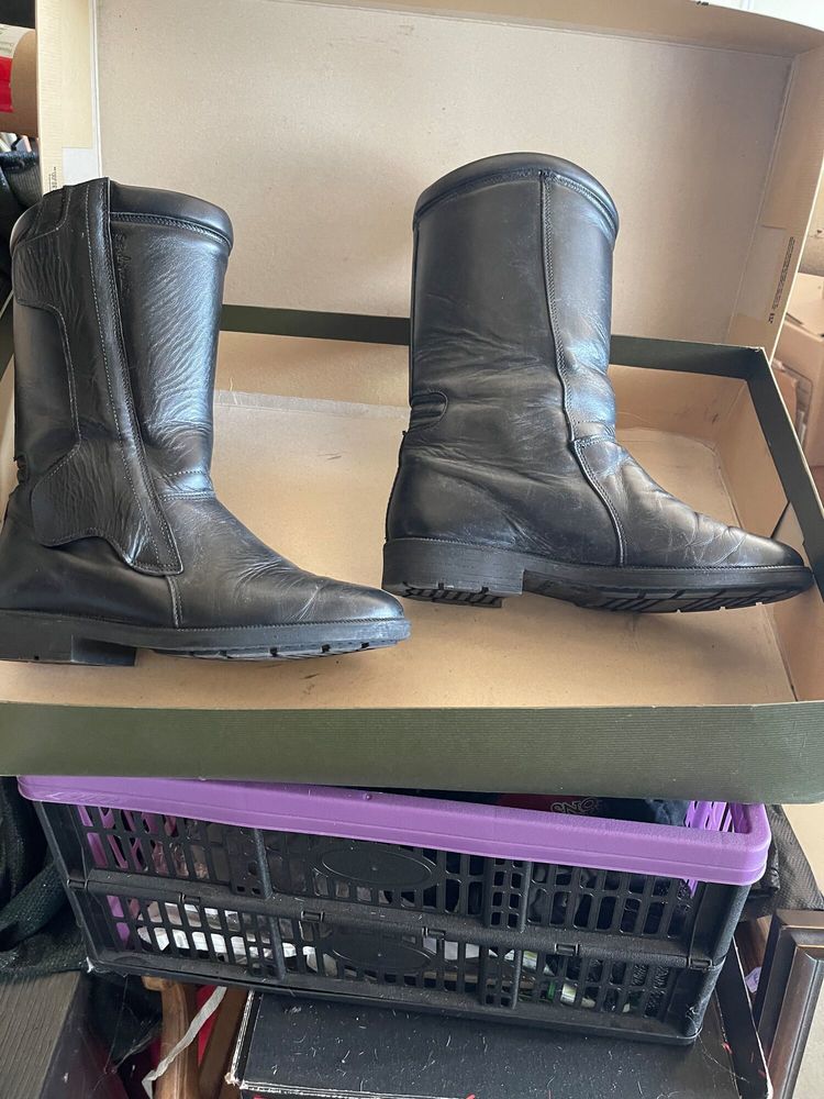 BOTTES MOTO ROUTE EN CUIR VERITABLE TAILLE 40 95 Balbins (38)