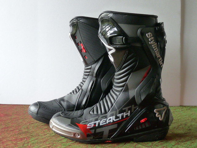 bottes moto STEALTH EVO BLACK 44 200 Arsac (33)