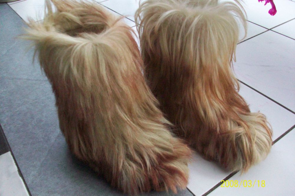 bottes poils