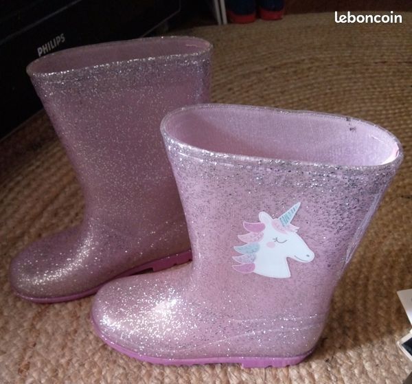 Bottes t�te de licorne - taille 32 7 Beauchamp (95)