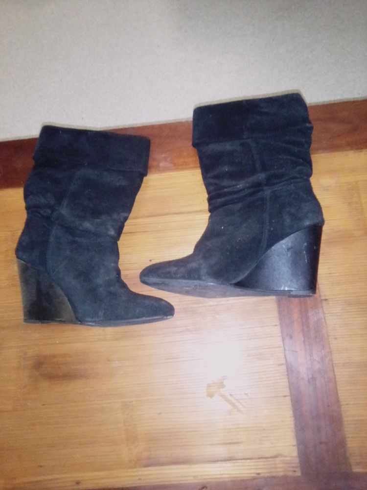 Bottine daim noir 25 Caen (14)