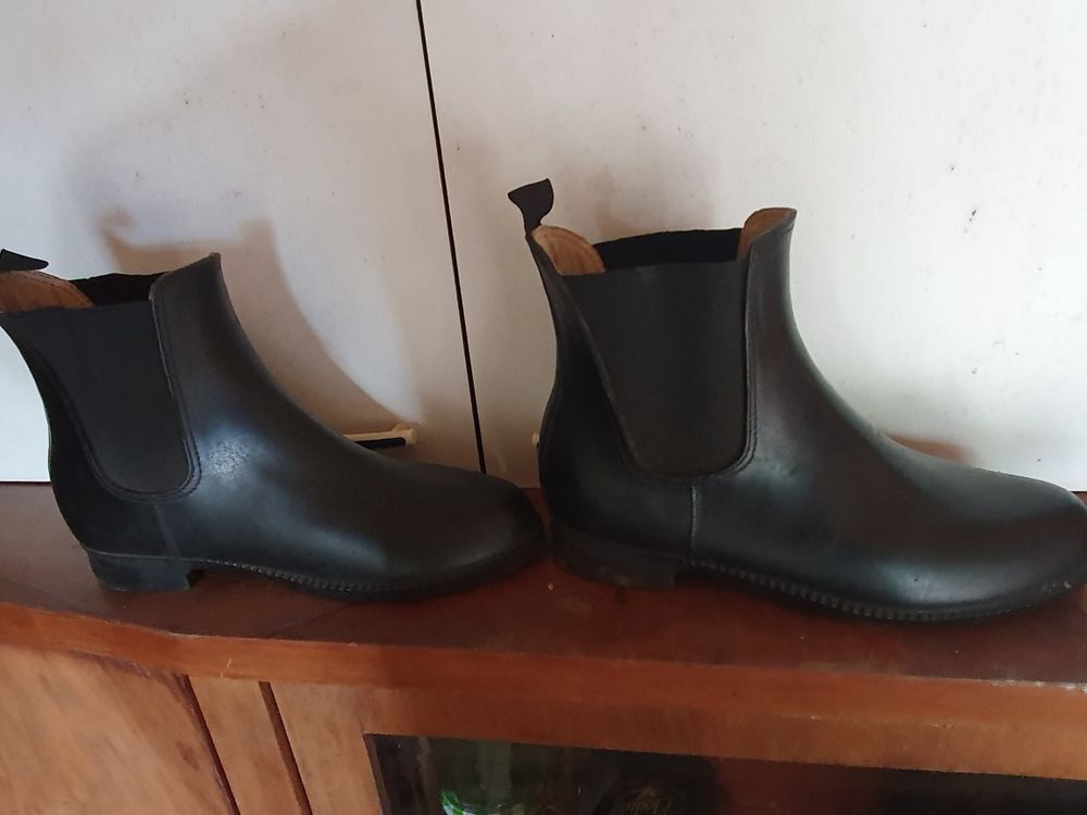 BOTTINE MOTO        T/ 37 38 5 Lamarque (33)