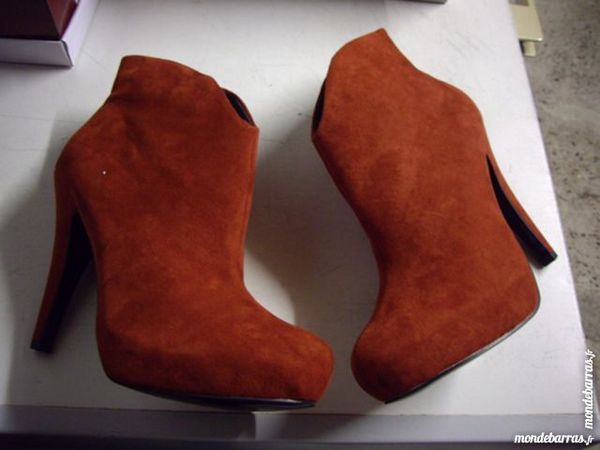 Bottines coloris Brique pt 41 (neuves, jamais port�es) 15 Bouxwiller (67)